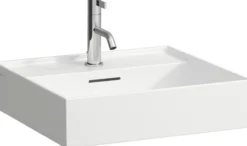 Laufen kartell servant 50x46 cm lcc glatt underside hvit