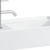 Laufen kartell servant 46x28 cm lcc venstre u/overløp hvit