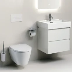 Laufen kartell servant 60x46 cm u/armaturhull hvit