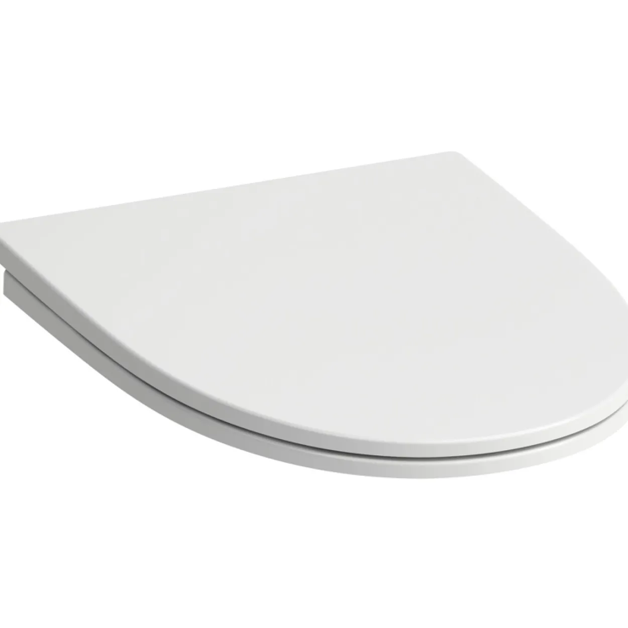 Laufen kompas toalettsete med soft-close og quick release, hvit