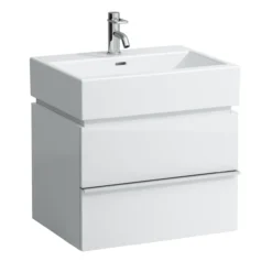 Laufen living city servant 60 cm m/overløp, hvit