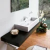 Laufen living city servant 60x46 cm glatt underside hvit