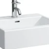 Laufen living city servant 50x46 cm u/armaturhull hvit