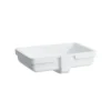 Laufen living city underlimt servant 54,5x36 cm m/glasert utside hvit