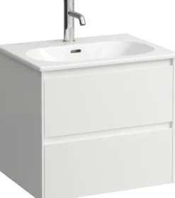Laufen lua møbelsett 60 cm 2 skuffer matt hvit