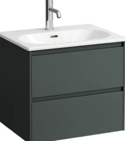 Laufen lua møbelsett 60 cm 2 skuffer trafikkgrå