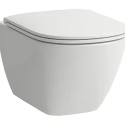 Laufen lua rimless veggskål m/toalettsete