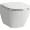 Laufen lua veggskål compact rimless hvit