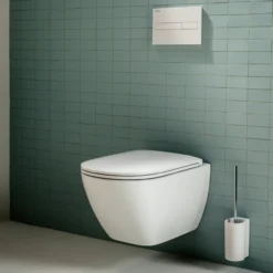 Laufen lua veggskål compact rimless hvit