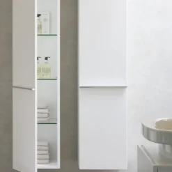 Laufen new classic høyskap 165 cm venstre hvit matt
