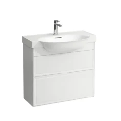 Laufen new classic servantskap 80 cm 2 skuffer hvit høyglans