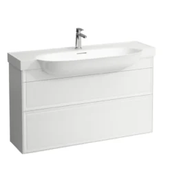 Laufen new classic servantskap 120 cm 2 skuffer hvit matt