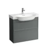 Laufen new classic servantskap 80 cm 2 skuffer trafikkgrå