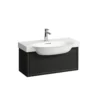 Laufen new classic servantskap 80 cm 1 skuff sort eik