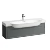 Laufen new classic servantskap 120 cm 1 skuff trafikkgrå