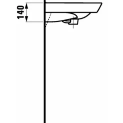 Laufen pro-n servant 60 hvit