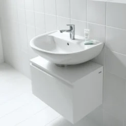 Laufen pro servantskap 57 cm 1 skuff f/toppmontert servant hvit matt