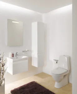 Laufen pro s høyskap 165x33,5 cm venstre hvit matt