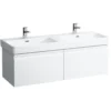 Laufen pro s servantskap 126 cm 1 skuff & 1 innvendig skuff hvit matt