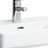 Laufen pro s servant 45x34 cm u/armaturhull & overløp hvit