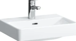 Laufen pro s servant 45x34 cm u/armaturhull & overløp hvit