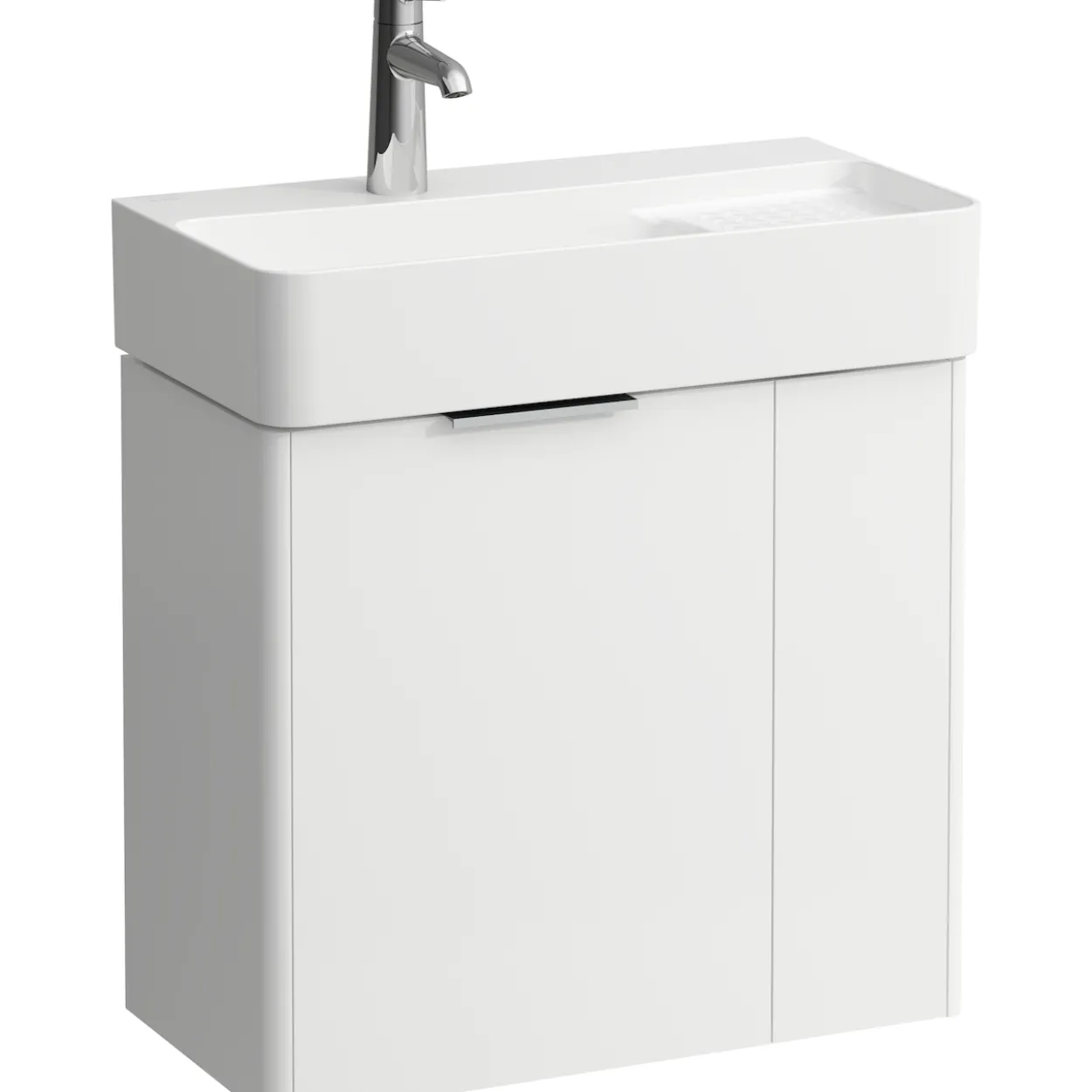 Laufen underskap 58 cm m/ 2 dører, matt hvit