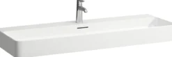Laufen val servant 120x42 cm u/armaturhull lcc hvit