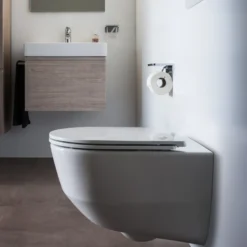 Laufen vegghengt toalett til cleanet pro dusjtoalett hvit