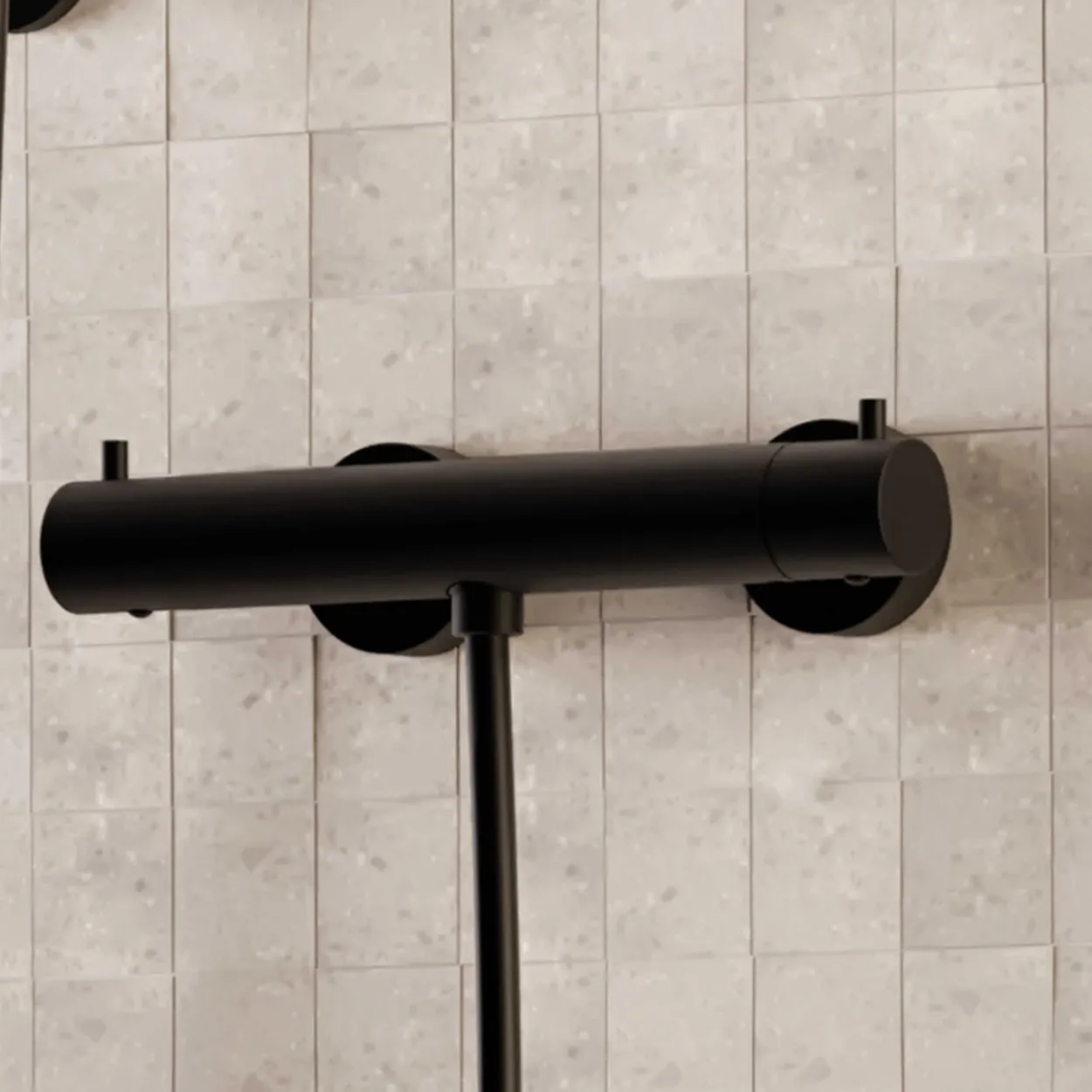 Lavabo argo dusjtermostat m/eco stop matt sort
