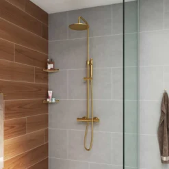 Lavabo argo komplet dusjsett massiv messing