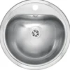 Lavabo atlantis ø46 servant rustfritt stål