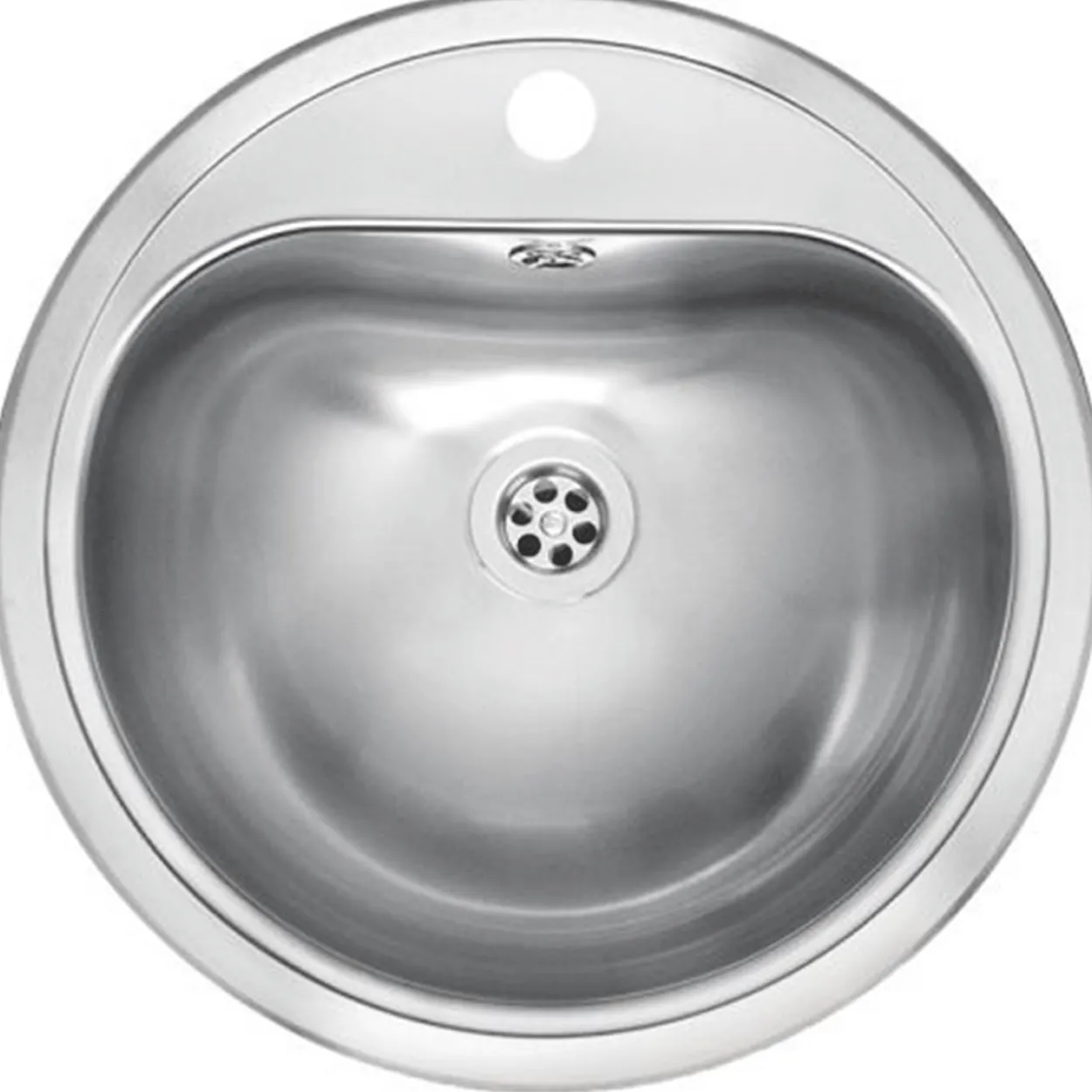 Lavabo atlantis ø46 servant rustfritt stål