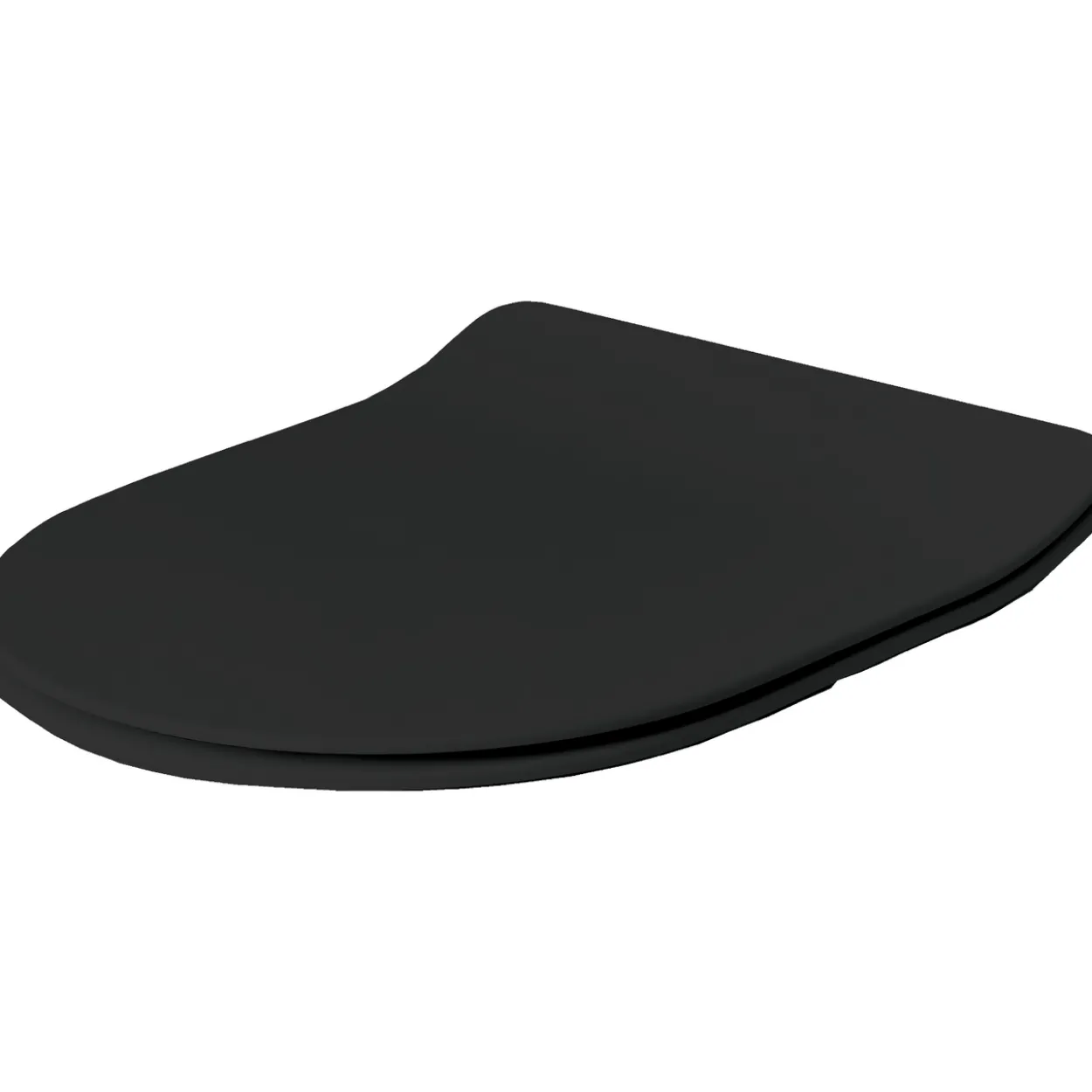Lavabo glomp mini slim toalettsete m/soft close matt sort