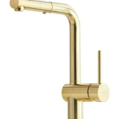 Lavabo kubus 040 kjøkkenarmatur m/uttrekk massiv messing