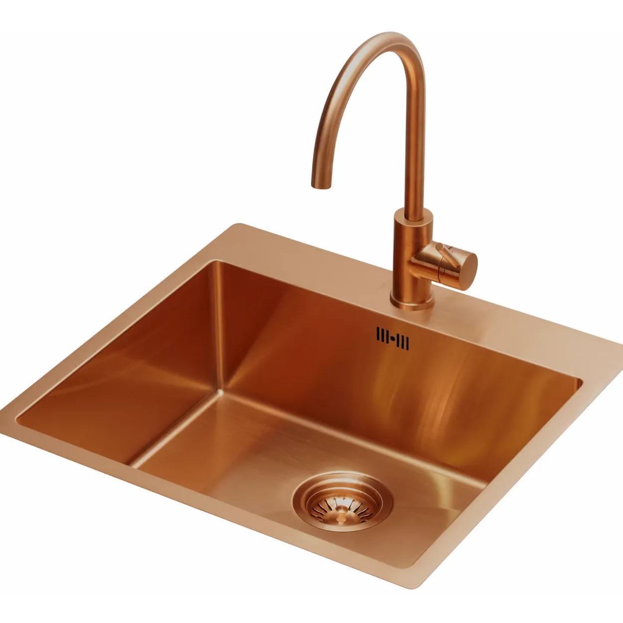 Lavabo kubus 540 soft kjøkkenvask pvd kobber