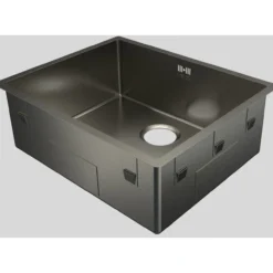 Lavabo kubus 500 soft kjøkkenvask pvd gunmetal