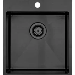 Lavabo kubus 440 soft kjøkkenvask pvd shadow