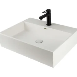 Lavabo solid surface 60 servant hvit