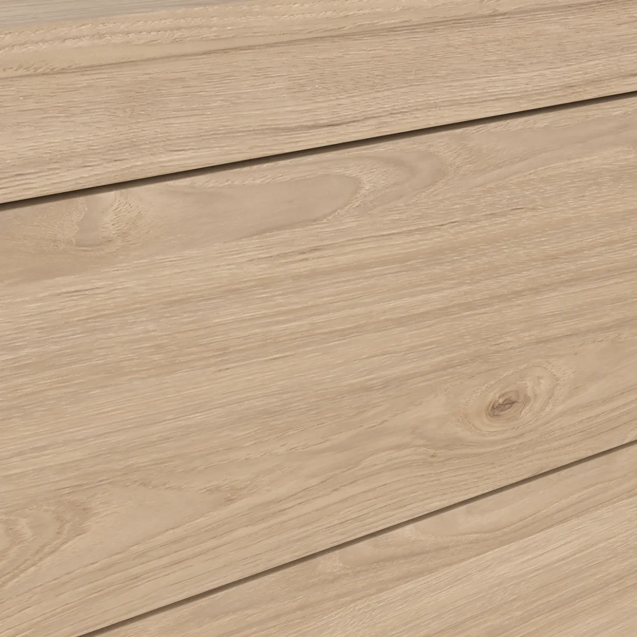 Lind leona kommode eik 3 skuffer 80x38x82