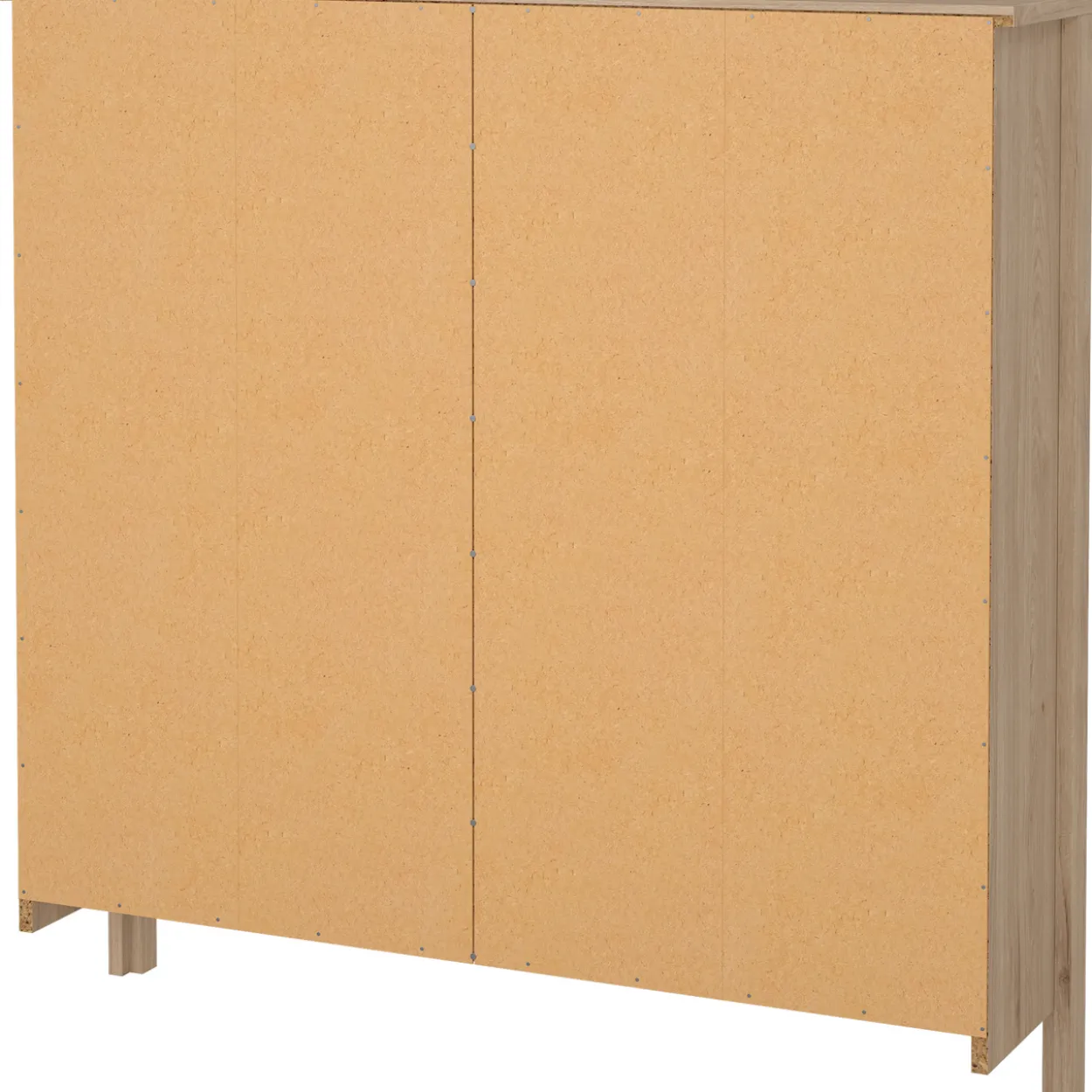 Lind leona skoskap eik 4 dører 103x25x103