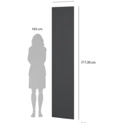 Lind nest dør antrasitt grå 50x220