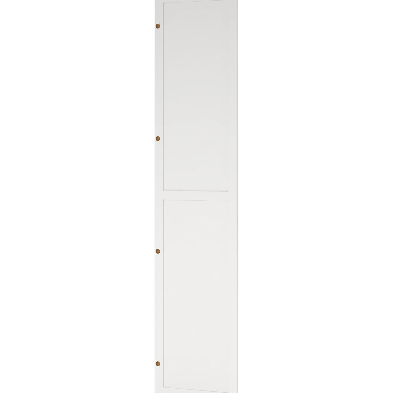 Lind nest dør hvit m/ramme 50x220