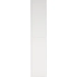 Lind nest dør hvit m/ramme 50x220
