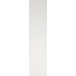 Lind nest dør hvit m/ramme 50x220