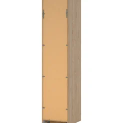 Lind nest garderobeskap 50x220x60cm eik uten dør