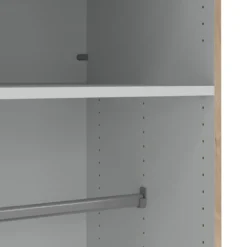 Lind nest garderobeskap 50x220x60cm eik uten dør