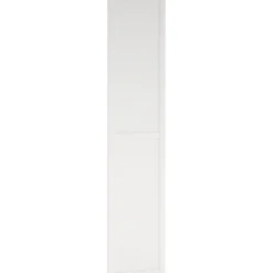 Lind nest garderobeskap 50x220x60cm hvit med ramme