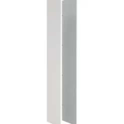 Lind nest garderobeskap 150x220x60cm hvit med ramme