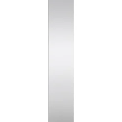 Lind nest garderobeskap 100x220x60cm sort med speil