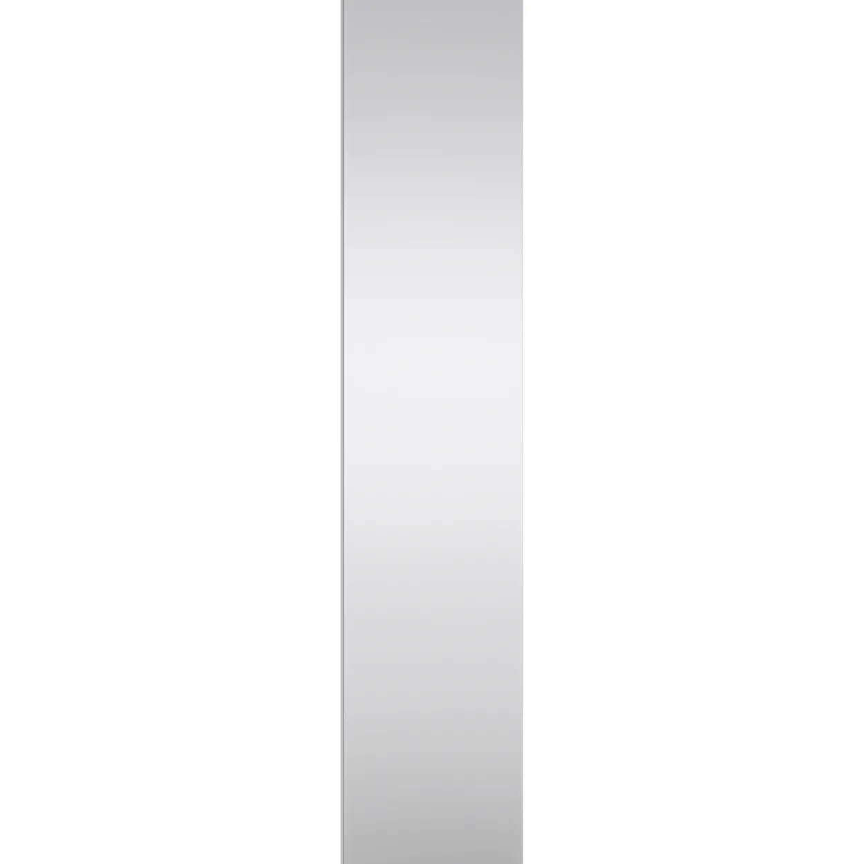 Lind nest garderobeskap 100x220x60cm sort med speil